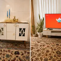 میز تلویزیون و جاکفشی