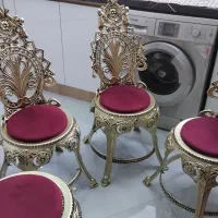 ۴تا صندلی آکبند طرح برنز