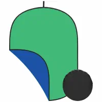 پرده سبز ( کروماکی ) پرتابل