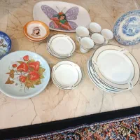 تعدادی ظروف قدیمی در نمین