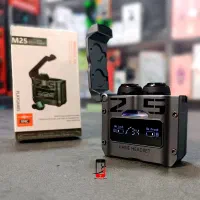 ایرپاد+پاوربانک M25/کف قیمت/گارانتی/هندزفری هدفون