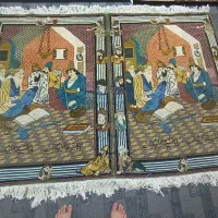 فرش دستباف تبریز ، ۶۰ رج، آنتیک ۵۰ ساله، کرک اعلا