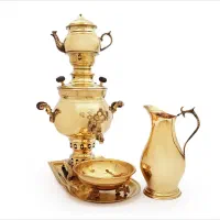 سماور برنجی