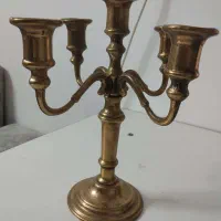 شمعدان 5 شاخه برنجی دست ساز