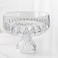 کاسه پایه‌دار کریستالی MTN Glass
