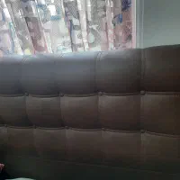 تخت دونفره ی تمام چرمی