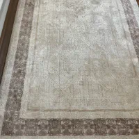 فرش اکسیر ۴متری کرم وینتیج