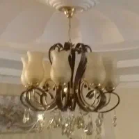 لوستر۸ شاخه وتابلودکوراتیو