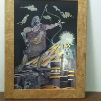 قاب عکس چوبی