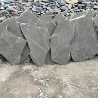 فروش سنگ ورقه ای سیاه میگون در ابعاد مختلف