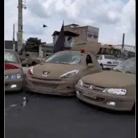 گل پاشی خودرو برای محرم