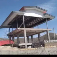 ساخت و نصب شیروانی سوله آلاچیق اسکلت آهنی