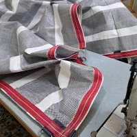 گونی جامبو سایبان ضد اب سفید طوسی راه راه