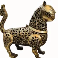 دوعدد مجسمه برنزی عتیقه قدیمی