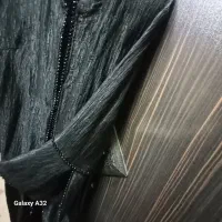 مانتو مشکی کاردست دوز برای محرم