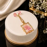 گیره روسری مدل شکوفه زرین