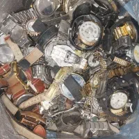 ۵۰۰ عدد ساعت مچی ضایعاتی باتری خور