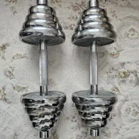دمبل تمام استیل وارداتی
