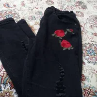 شلوار لی کشی مناسب سایز ۴۲تا ۴۶