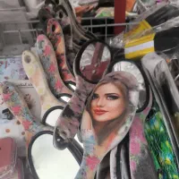 آینه دسته دار مجلسی