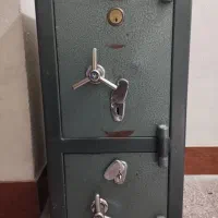 گاوصندوق دوطبقه گنج دار