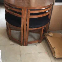 میز نهار خوری کم جا