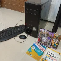 کیس،کیبورد،ماوس، وچندتا نرم افزار