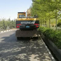 بیل لاستیکی210 هیوندا خط نه