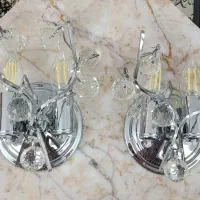 دیوارکوب کریستالی