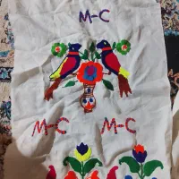 پرده دست دوزه سنتی