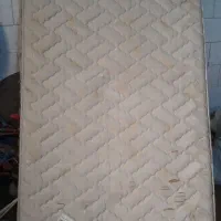 تشک دو نفره با تخت چوبی
