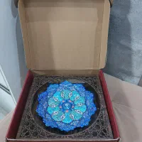 قاب مینا وکاسه بلوربزرگ