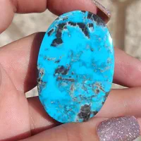 فیروزه درشت قواره دار