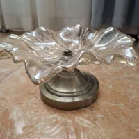 ظروف پذیرایی طرح لاله نباتی رنگ اصل