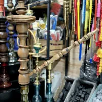 قلیان چوبی