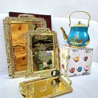 کتری و سینی ست