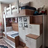 تخت کمجا دو طبقه