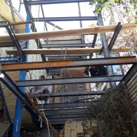 جوشکاری اسکلت واجرای انواع سقفها