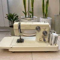 چرخ خیاطی ژانومه ۸۰۲a بسیار سالم مادگی