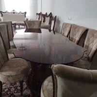 میز غذا خوری هشت نفره