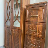 فایل و بوفه چوبی