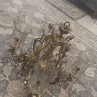 یه جفت لوستر برنجی سالم