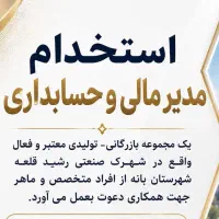 مدیر مالی و حسابداری