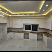 کابینت اماده و سفارشی رنگین کمان کد9