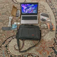 لپ تاپ گیمینگ hp سیمکارتخور فول امکانات با لوازم