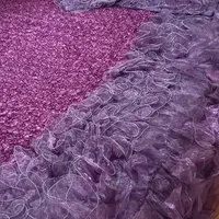 ست روتختی با تزئینات تور و روبان‌دوزی شده|سرویس روتختی|پردیس, |دیوار