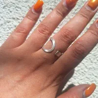 انگشتر نقره زنانه