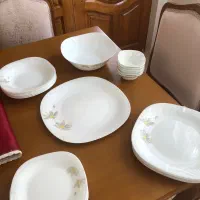 سرویس آرکوپال 26 پارچه مربع کلاسیک طرح ژالین طوسی