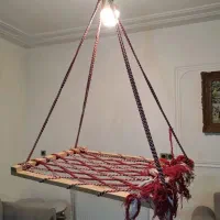 تاب، محکم و زیبا، چوب و طناب، دستباف