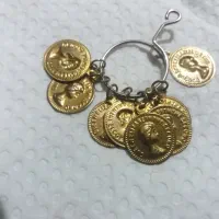 سکه قدیمی آب طلاخورده ده حدد